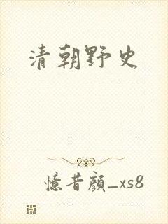 清朝野史