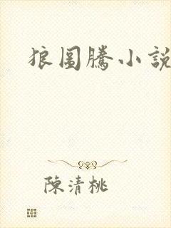狼图腾小说