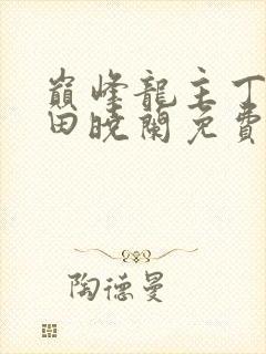 巅峰龙主丁长顺田晓兰免费阅读