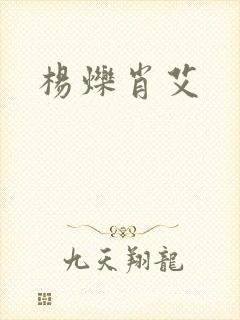 杨烁肖艾封面