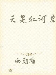 天是红河岸小说封面