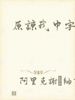 原谅我中字