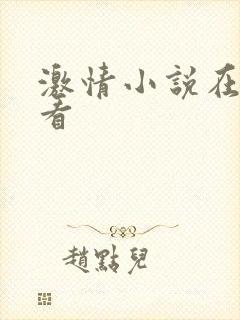 激情小说在线观看