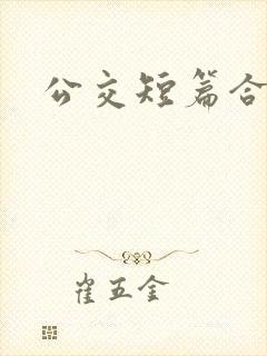 公交短篇合集封面