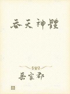 吞天神体封面