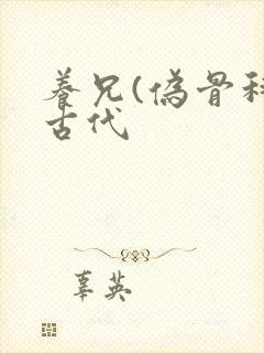 养兄(伪骨科)古代