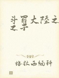 斗罗大陆之七怪之子封面