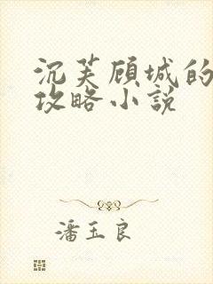 沉芙顾城的优质攻略小说
