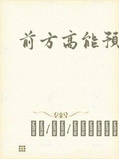 前方高能预警