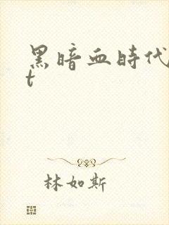 黑暗血时代txt封面