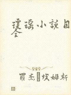 琼瑶小说目录大全封面