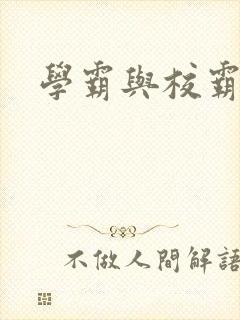 学霸与校霸