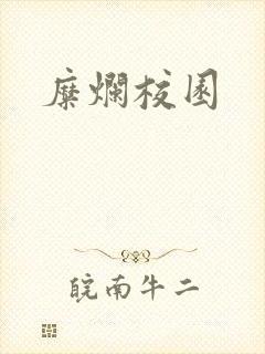 糜烂校园封面