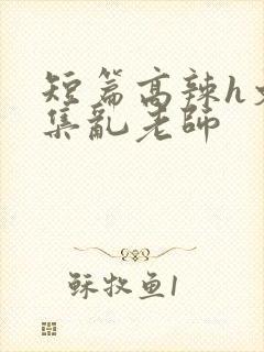 短篇高辣h文合集乱老师封面