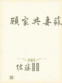 顾家共妻苏念