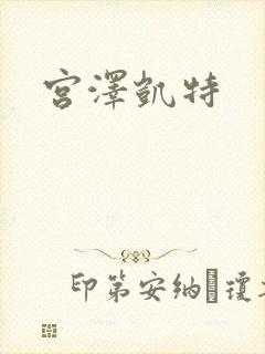 宫泽凯特