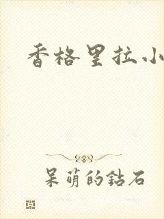 香格里拉小说