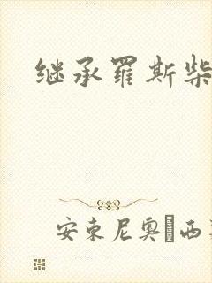 继承罗斯柴尔德封面