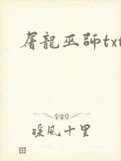 屠龙巫师txt