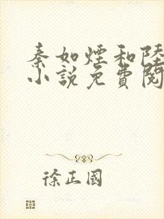 秦如烟和陆景琛小说免费阅读封面