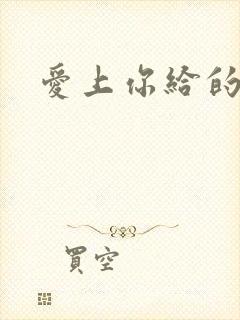 爱上你给的痛