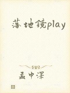 落地镜play