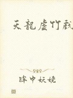 天龙虚竹戏花丛封面