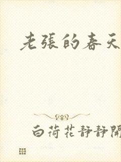 老张的春天封面