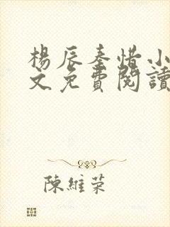 杨辰秦惜小说全文免费阅读最新封面
