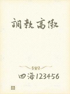 调教高傲