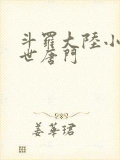 斗罗大陆小说绝世唐门