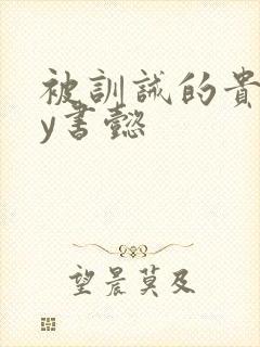 被训诫的贵妃by书懿封面