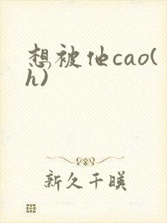 想被他cao(h)