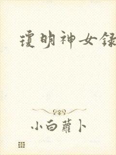 琼明神女录小说封面