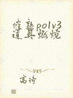 催熟po1v3道具燃烧封面
