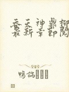 吞天神鼎柳无邪最新章节阅读