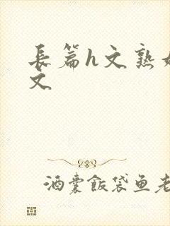 长篇h文熟妇h文封面