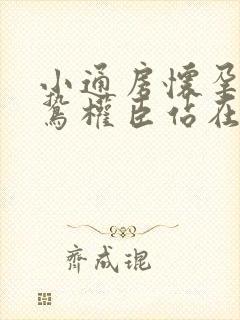 小通房怀孕了阴鸷权臣站在身前