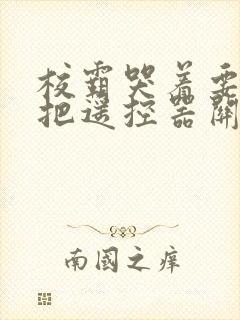 校霸哭着要学霸把遥控器关了封面