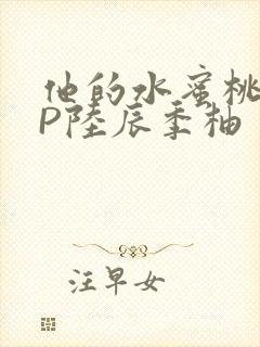 他的水蜜桃POP陆辰季柚