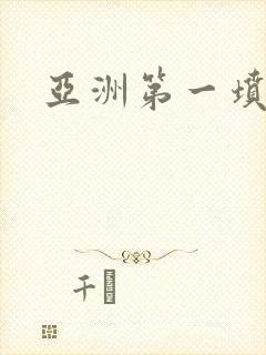 亚洲第一坟