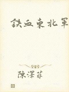 铁血东北军