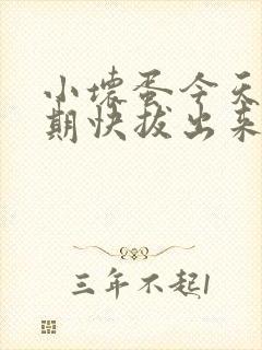 小坏蛋今天危险期快拔出来