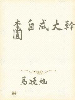 李自成大干陈圆圆