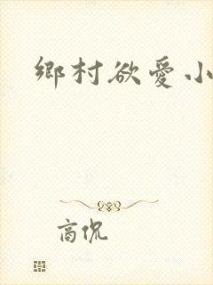 乡村欲爱小说封面