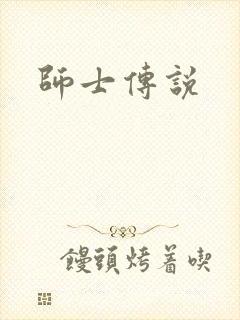 师士传说封面