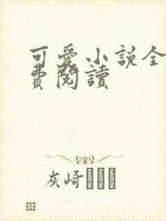 可爱小说全文免费阅读封面