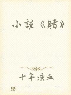 小说《赌》
