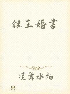 银王婚书封面