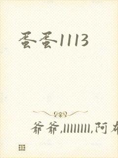 蛋蛋1113